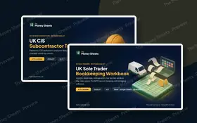 Both workbooks: CIS Pro + Sole Trader Pro