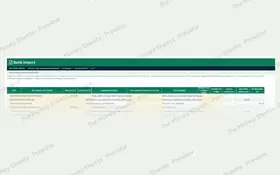 Bank statement import