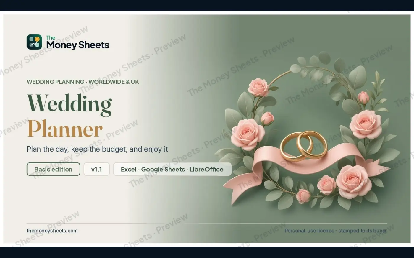 Wedding Planner Basic (World edition): Cover