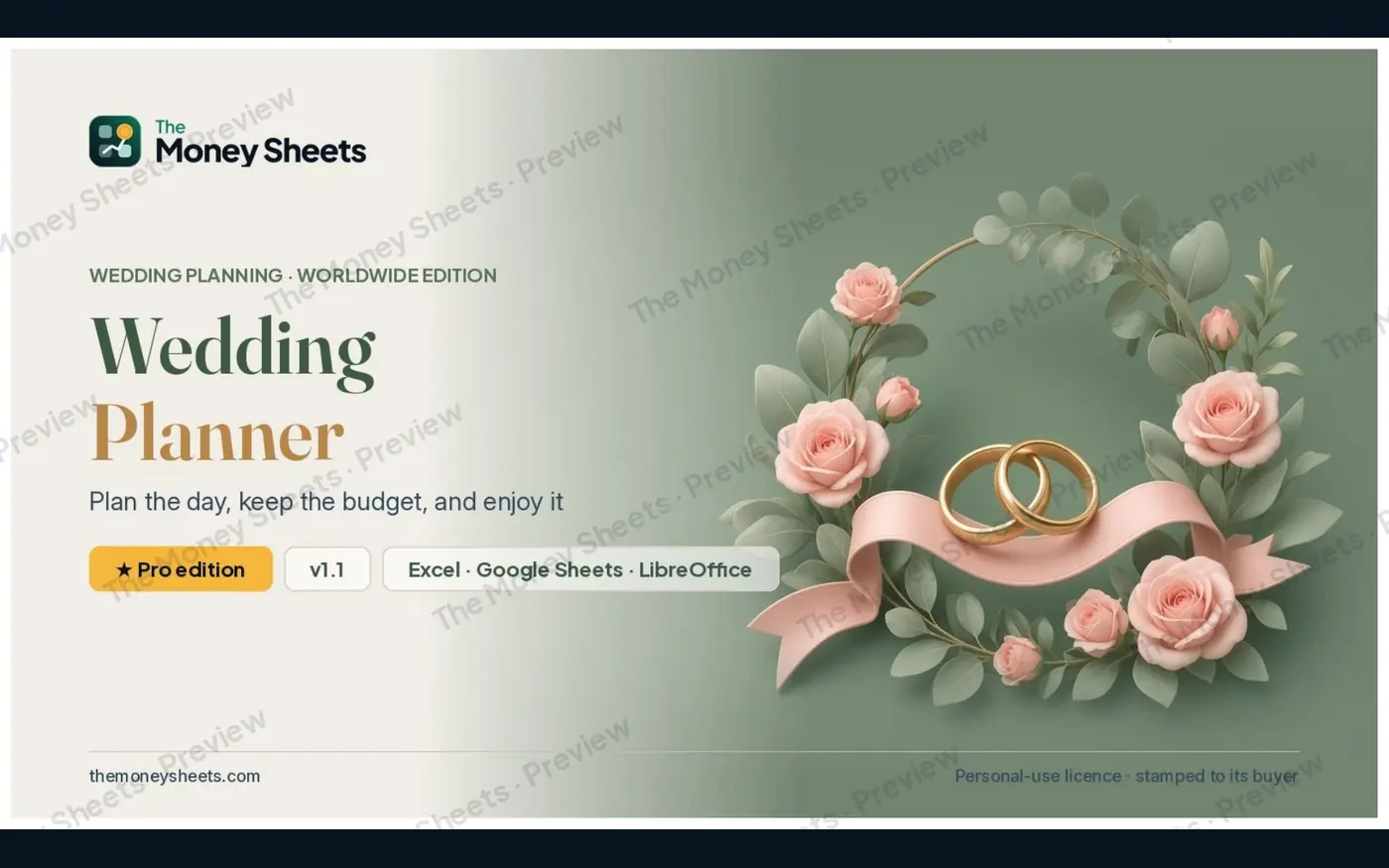 Wedding Planner Pro (World edition): Cover